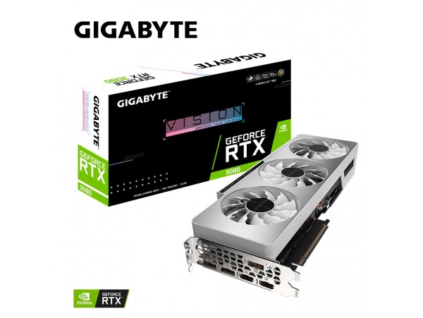 Gigabyte GeForce RTX3080 VISION OC 10GB GDDR6X GV-N3080VISION OC-10GD Video Card